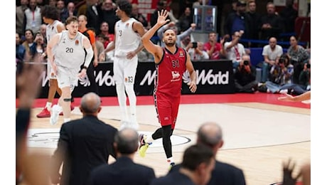 Olimpia Milano Paris di Eurolega: 79-74. Video highlights