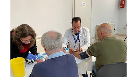 Prevenzione diabete, a Giovinazzo screening in Sala San Felice