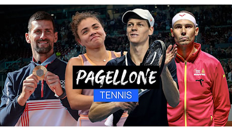 Pagelle 2024: da Sinner e Paolini nell'anno magico della racchetta italiana al ritiro di Nadal e al 'colpo' Djokovic