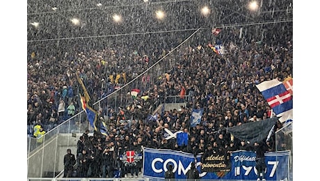 Diluvio a Bergamo, rinviata la partita Atalanta-Como