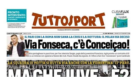 Tuttosport ha perso la pazienza: Ma che Juve è?