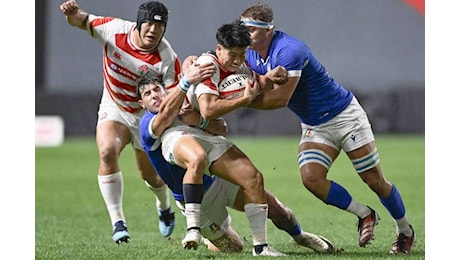 La nazionale italiana di Rugby conquista la vittoria contro il Giappone nell'ultimo test match estivo