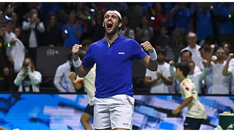 Tennis, Matteo Berrettini: «Soffrivo troppo e ho pensato al ritiro. Jannik Sinner? Il migliore al mondo, ma è anche il più umile»