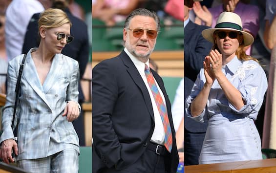Wimbledon 2025, i voti ai look dei vip sugli spalti. FOTO