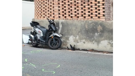 Sanremo: incidente stradale di questa mattina in corso Mazzini, è morto lo scooterista che si è scontrato con il furgone (