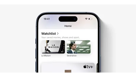 L’app Apple TV introduce una Watchlist separata su iOS 18.1 beta