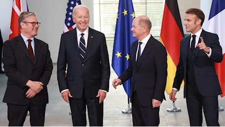 A Berlino l’ultimo appello di Biden agli alleati: “L’Europa non lasci sola l’Ucraina”