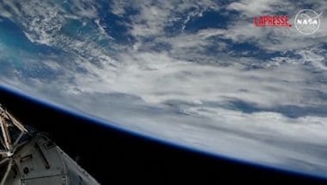 L'uragano Helene visto dalla Stazione Spaziale Internazionale