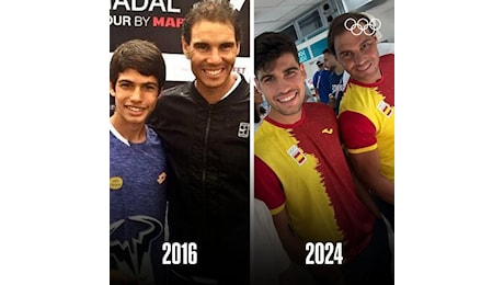 Alcaraz-Nadal, il doppio da sogno della Spagna alle Olimpiadi