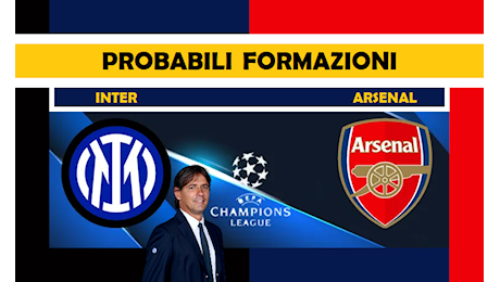 Inter-Arsenal probabili formazioni Champions League: le scelte di Inzaghi