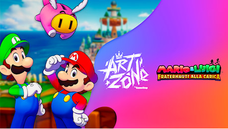 Art Zone | Mario & Luigi: Fraternauti alla Carica – Graphic Contest