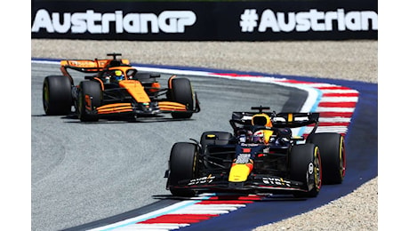 GP d'Austria: a Verstappen la gara Sprint, quinto Sainz
