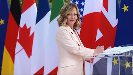 Al G7 Giorgia Meloni incassa l'accordo sull'Ucraina - MilanoFinanza News