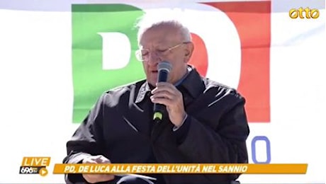 DE LUCA REPLICA ALLA SCHLEIN: “DA ANNI VENGO OFFESO DAI COMPONENTI DELLA DIREZIONE NAZIONALE DEL PD”