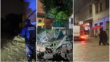 Maltempo, allerta rossa in Emilia-Romagna, Toscana e Sicilia in allarme. Un morto nel Bolognese. Circolazione ferroviaria sospesa tra Rimini e Cesenatico