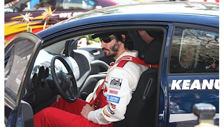 Keanu Reeves e il debutto da pilota a Indianapolis