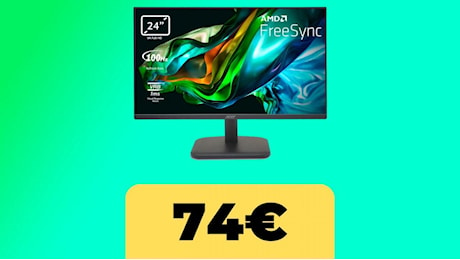 Il monitor Acer EK24 è in forte sconto per il Black Friday di Amazon