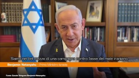 Netanyahu In Libano combattiamo contro l'asse del male iraniano