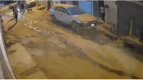 Terremoto in Perù, in un video il momento della violenta scossa