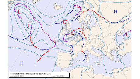 LUNEDÌ PERTURBATO SULLA LIGURIA