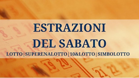 Estrazione SuperEnalotto, Lotto e 10eLotto del 21 dicembre 2024: i numeri vincenti