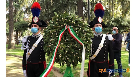 Cosenza, le celebrazioni della Festa dell’Unità Nazionale e Giornata delle Forze Armate