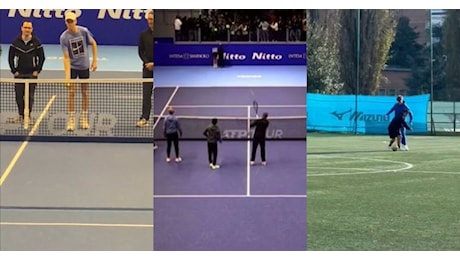 I dribbling a calcio e la partita persa a bocce (con penitenza): i video della giornata off di Jannik Sinner alle Atp Finals