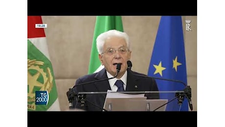 Mattarella: “Grande incertezza. Diplomazia contro settarismo nazionalistico”