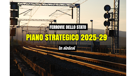 Piano Strategico 2025-29 del Gruppo FS in sintesi