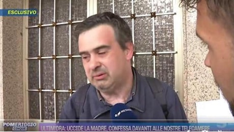 Il figlio dell’anziana strangolata in casa a Modena confessa l’omicidio dopo 24 ore in diretta tv: «Non so perché l’ho fatto»