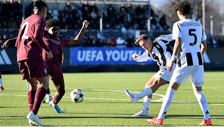 Youth League. La Juventus chiude la prima fase con un pareggio con il Manchester City