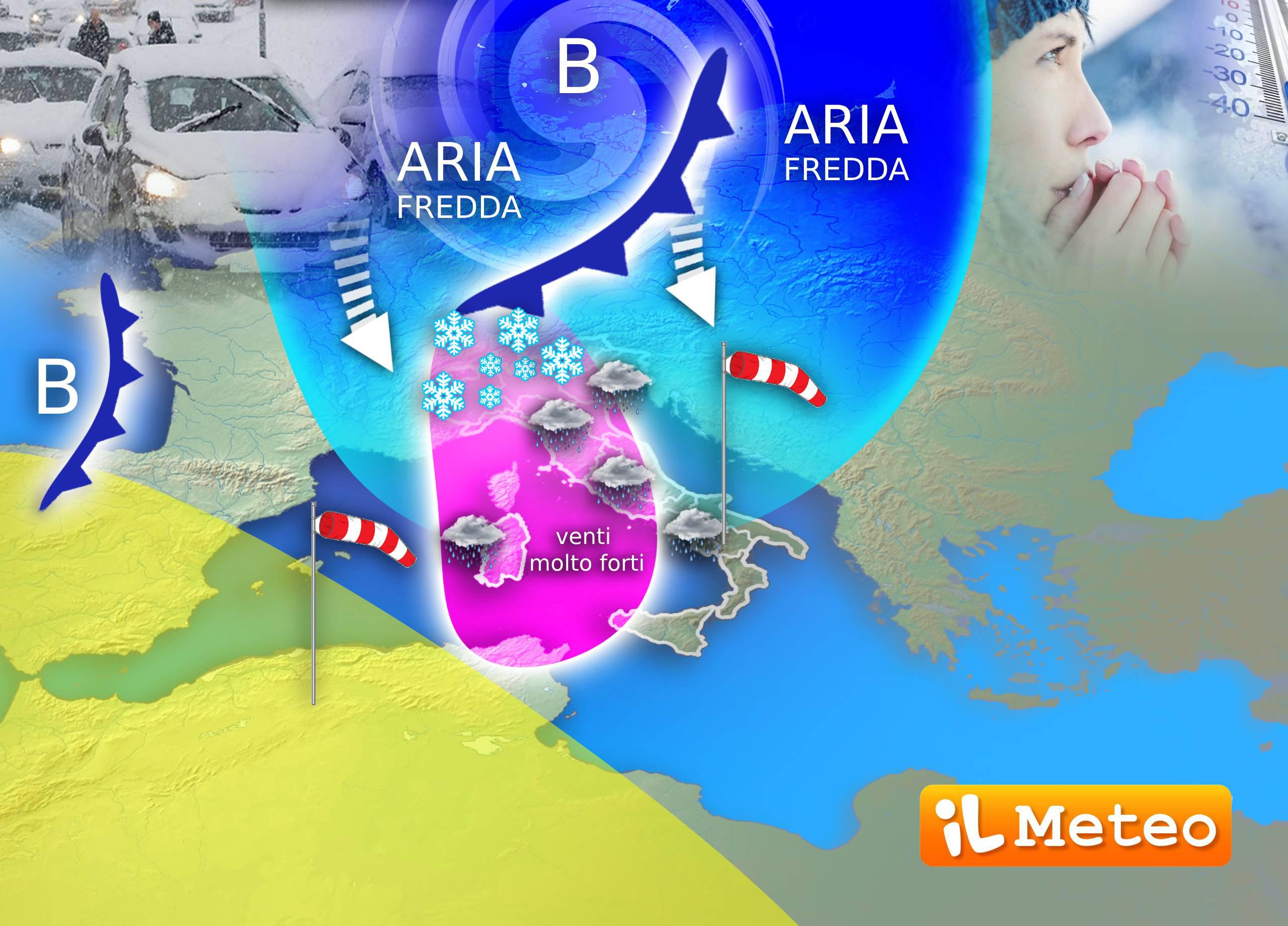 Vento, Pioggia, Freddo E Neve Anche In Pianura: Ecco Da Quando, Le ...