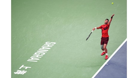 Tennis: Torneo Shanghai. Djokovic in finale contro Sinner