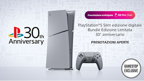 PlayStation 5 Digital – 30th Anniversary Limited Edition prenotabile ORA da GameStop!