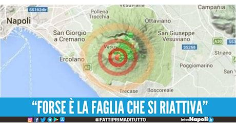 Torna a tremare il Vesuvio, scossa 2.6 alle faglie del vulcano: grande spavento