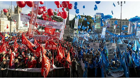 Sciopero generale il 29 novembre contro la Manovra, l'annuncio di Cgil e Uil: trasporti, uffici, ospedali, chi si fermerà (e in che orari)