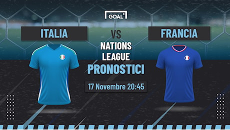 Pronostici Italia - Francia, formazioni e bonus per il match | Goal.com Italia