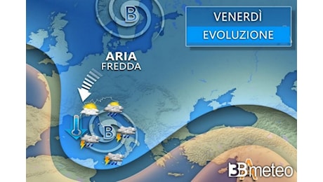 Fronte freddo in arrivo con pioggia, vento e neve, le ultime novità. Ecco che tempo farà a Natale e Capodanno