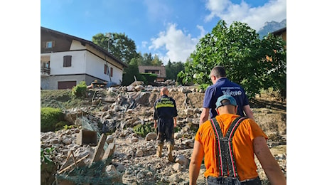 VIDEO In Trentino frana su Vigolana: evacuate 20 famiglie