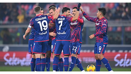 Bologna-Monza 4-0: Pobega-Orsolini-Dominguez-Castro, i rossoblu volano ai quarti