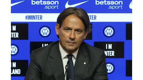 LIVE – Inter-Milan, la conferenza stampa di Inzaghi in DIRETTA