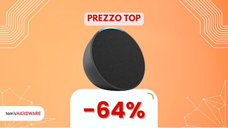 È l'ora giusta per un assistente vocale! Echo Pop a 2€ dal minimo storico