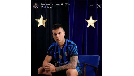 Lautaro, testa all'Inter anche a distanza: il Toro posa con la nuova maglia e... le due stelle