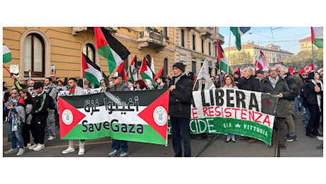 Milano chiama Amsterdam: indegni cori antisemiti al corteo per Gaza. FdI: sinistra muta come sempre