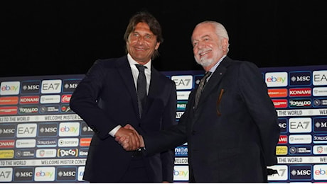 Conte allenatore-manager a Napoli, De Laurentiis si mette da parte: cosa è cambiato