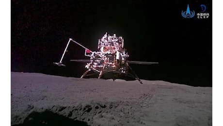 Cina, la sonda Chang’e 6 è tornata con dei campioni dal lato nascosto della Luna