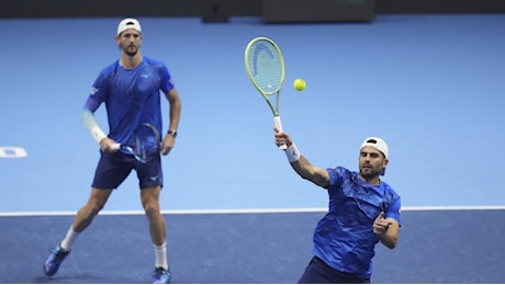 Bolelli-Vavassori, dove vedere in tv il doppio azzurro alle Atp Finals