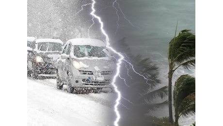 Cronaca Meteo: irrompe l'Aria Artica, tra poco fase Clou con Vento, Pioggia e Neve a quote basse. La Diretta