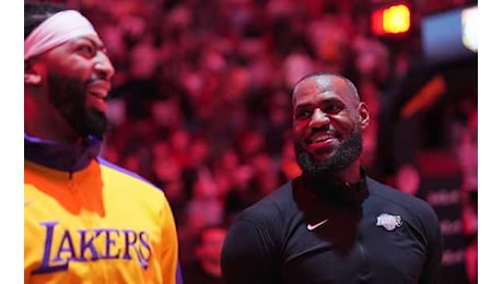 NBA, LeBron supera Jordan per trentelli e Davis scherza: Ci ha messo 7 stagioni in più