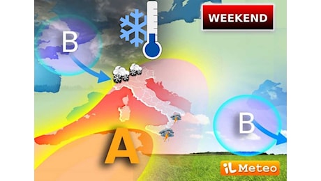 Meteo: Weekend, da Domenica nuova irruzione fredda verso l'Italia, gli effetti